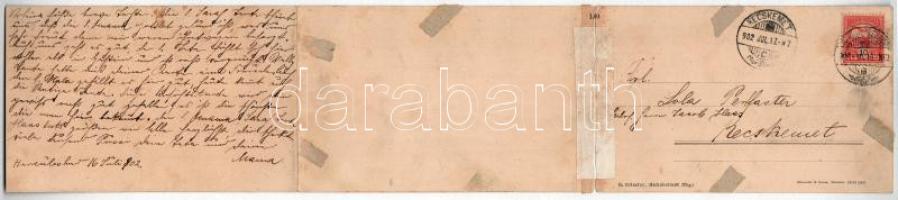 1902 Herkulesfürdő, Baile Herculane; A fürdő központja, gyógyterem, Ferencz József udvar, Sarolta fü...