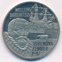 Hollandia 1996. 5E Cu-Ni Willem Barentsz T:AU patina Netherlands 1996. 5 Euro Cu-Ni Willem Barentsz C:AU Krause X#121