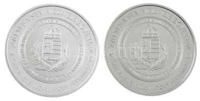 2019. 2000Ft Cu-Ni "250 éves a Semmelweis Egyetem" + 10.000Ft Ag "250 éves a Semmelwe...