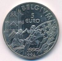 Belgium 1996. 5E Cu-Ni "II. Albert" T:AU Belgium 1996. 5 Euro Cu-Ni "Albert II" ...