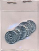 1990. 2f-50f (5xklf) forgalmi összeállítás T:UNC