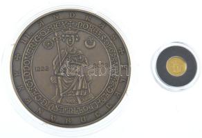 2022. 5000Ft Cu-Zn "II. András Aranybullája" + 10.000Ft Au "II. András Aranybullája&q...