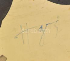 Hofi Géza aláírt hanglemez, kissé megviselt + Nagy Bandó András: negyven éves a hanglemez dedikált h...