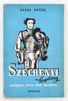 Ijjas Antal: Széchényi kapitány. Batthyány Gyula gróf 10 rajzával. Bp.,(1943.),Vigilia, 166 p.+10 t. Kiadói félvászon-kötés, kiadói sérült, hiányos illusztrált papír védőborítóban.