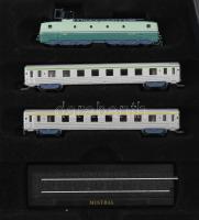 Minitrains vasúti makettet (4db különböztő) eredeti dobozában leírással