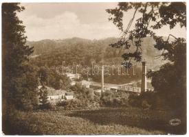 1937 Borsodnádasd, Rimamurányi-Salgótarjáni Vasmű rt. lemezgyára. Csiky Foto + "ÓZD P.U. SZEKRÉNYBŐL" (EK)