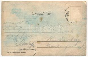 Herkulesfürdő, Baile Herculane; Livia nyaraló. Divald Károly 909. / villa (ázott / wet damage)