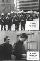 cca 1973 ,,Az imádság már nem elég" című chilei film jelenetei és szereplői, 8 db vintage produkciós filmfotó ezüst zselatinos fotópapíron, a használatból eredő (esetleges) kisebb hibákkal, 18x24 cm