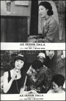 cca 1989 előtt készült ,,Az ikrek dala" című koreai film jelenetei és szereplői, 8 db vintage p...