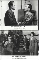 cca 1989 előtt készült ,,Az ikrek dala" című koreai film jelenetei és szereplői, 8 db vintage p...