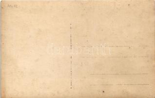 Első világháborús osztrák-magyar katonai tábor a vasútállomásnál, ételosztás / WWI K.u.k. military c...