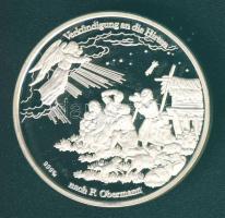 Németország 1992. "Sachseni karácsonyi érme" Ag 15g emlékérem T:PP