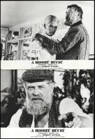 cca 1973 ,,A hosszú búcsú" című amerikai film jelenetei és szereplői, 13 db vintage produkciós filmfotó ezüst zselatinos fotópapíron, a használatból eredő (esetleges) kisebb hibákkal, 18x24 cm