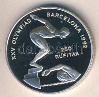 Maldív-szigetek 1990. 250R Ag "Olimpia - Barcelona" T:PP