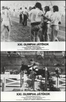 cca 1976 ,,XXI. olimpiai játékok" című kanadai dokumentumfilm jelenetei és szereplői, 17 db vin...