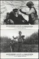cca 1974 ,,Huckleberry Finn és a csirkefogók" című szovjet kalandfilm jelenetei és szereplői, 1...