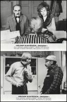 cca 1976 ,,Holnap elintézzük, drágám!" csehszlovák filmvígjáték jelenetei és szereplői, 4 db vi...