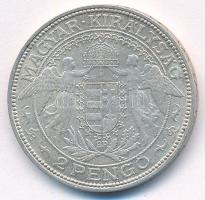 1937. 2P Ag "Madonna" T:XF Adamo P7