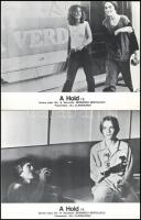 cca 1979 ,,A Hold" című olasz film jelenetei és szereplői, 7 db produkciós filmfotó nyomdatechn...