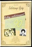 Születésnapi Újság, 1926. szept. 1-jén született Bártfai Ilona részére, személyre szóló ajándék, a s...