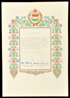 Születésnapi Újság, 1926. szept. 1-jén született Bártfai Ilona részére, személyre szóló ajándék, a s...