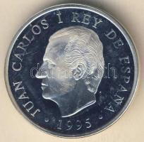 Spanyolország 1995. 1000P Ag "Olimpia - láng, futó" hologramos T:PP