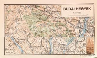 Budai hegyek részletes kalauza. Szerk.: Dr. Vigyázó János. Átdolgozta Dr. Strömpl Gábor. Dr. Thirrin...