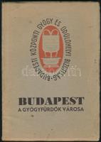 Budapest a gyógyfürdők városa. Szerk.: Szviezsényi Zoltán. Bp., (1940), Budapesti Központi Gyógy- és Üdülőhelyi Bizottság, 64 p. Fekete-fehér képanyaggal illusztrált. Kiadói papírkötés, kissé foltos borítóval.