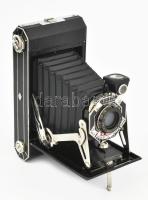 Kodak kamera Anastigmat 1:6,3, f=10,5 cm objektívvel, bőr tokkal, jó állapotban