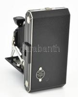 Kodak kamera Anastigmat 1:6,3, f=10,5 cm objektívvel, bőr tokkal, jó állapotban