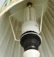 Zsolnay virágmintás porcelán lámpa. Kézzel festett, jelzett, működik, hibátlan, m: 58 cm