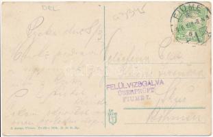 1916 Fiume, Rijeka; Porto, "TÁTRA" egycsavaros tengeri személyszállító gőzhajó, 1916-tól a...