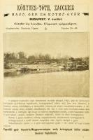 1898 A Magyar Korona Országainak helységnévtára. 1898. A kereskedelemügyi m. kir. miniszter rendelet...