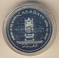 Kanada 1977. 1$ Ag "Ezüst jubileum" T:P