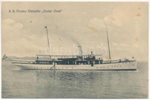 K.k. Finanz-Dampfer "ZADAR-ZARA" / Cs. és kir. haditengerészet kisegítő cirkálója 1916-tól / K.u.k. Kriegsmarine Kreuzungsdampfer from 1916