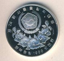 Dél-Korea 1987. 5000W Ag "Szöuli olimpia - tigris kabala" T:PP