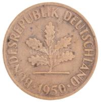 NSZK 1950G 2pf bronz T:AU,XF kis patina
FRG 1950G 2 Pfennig bronze C:AU,XF small patina
Krause KM#...