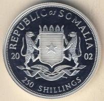 Szomália 2002. 250Sch Ag "Mayflower - Pilgrim Fathers" T:PP