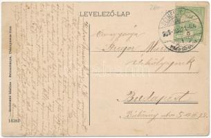 1909 Selmecbánya, Schemnitz, Banská Stiavnica; M. kir. Bányászati főiskola. Grohmann kiadása / minin...