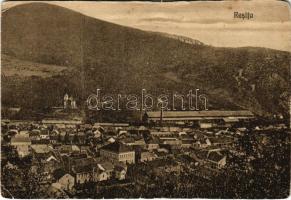 Resicabánya, Resica, Resicza, Resita; látkép. A. Weiss kiadása / general view (gyűrődés / crease)