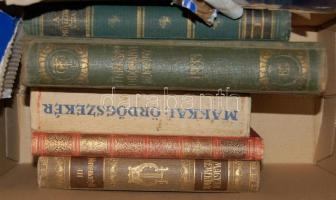 5 db jó háború előtti könyv, földrajzi társaság kiadás, műveltság útjai, Makkai, Jókai díszkiadás