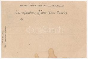 1848-1898 Erinnerung an das 50 jährige Regierungs Jubiläum, Kaiser Franz Joseph, Viribus Unitis. K.k...