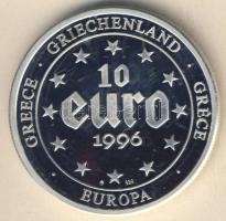 Görögország 1996. 10€ Ag "Görögország" T:PP