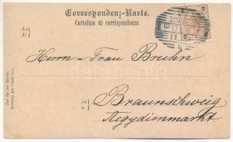 1898 (Vorläufer) Pola, Pula; Sbarco delle I.R. Truppe da Candia / Cs. és kir. katonák indulnak hajóv...