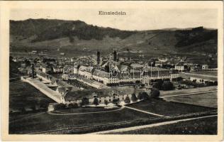 1919 Einsiedeln. N. Lienhardt Kronen-Apotheke / Swiss pharmacy advertisement card (Rb)