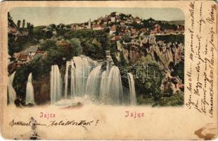 1900 Jajce, waterfalls (fa)