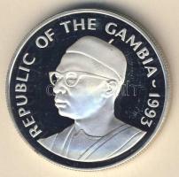 Gambia 1993. 20D Ag "Olimpia-bírkózás" T:PP