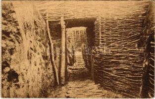 A nowo-aleksinieci lövészárok / WWI Austro-Hungarian K.u.K. military, trenches (fa)