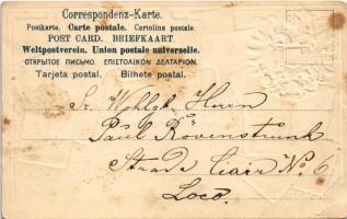 Set of Austrian, Austro-Hungarian stamps. Philatelie-Ansichtskarte No. 5. Ottmar Zieher Emb. litho (...