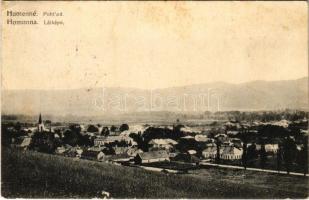 1923 Homonna, Homenau, Humenné; látkép. Alexander Halász Photograph / general view (fa)